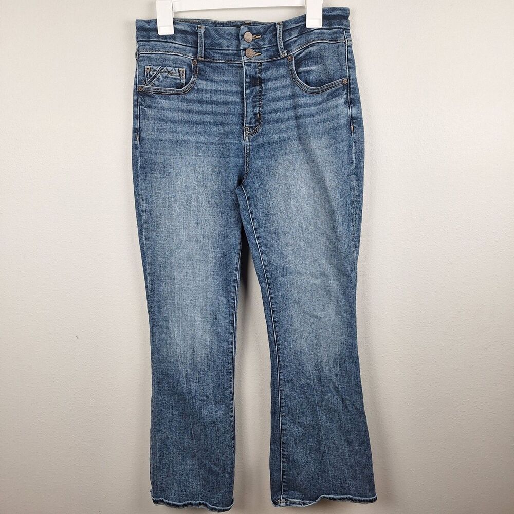 Buckle Black Bootcut Jeans Womens 30x30 Fit No 93 Medium Wash Stretch Denim